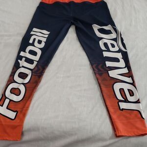 Xlusion. Denver Football Athletic Wear.   Orange & Blue.  Size XL